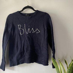 Bliss J. Crew Sweater